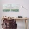 Stupell Industries Abstract Gradient Landscapes 2pc Framed Giclee Wall Art Set Design by June Erica Vess